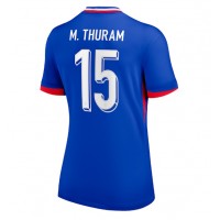 Echipament fotbal Franţa Marcus Thuram #15 Tricou Acasa European 2024 pentru femei maneca scurta